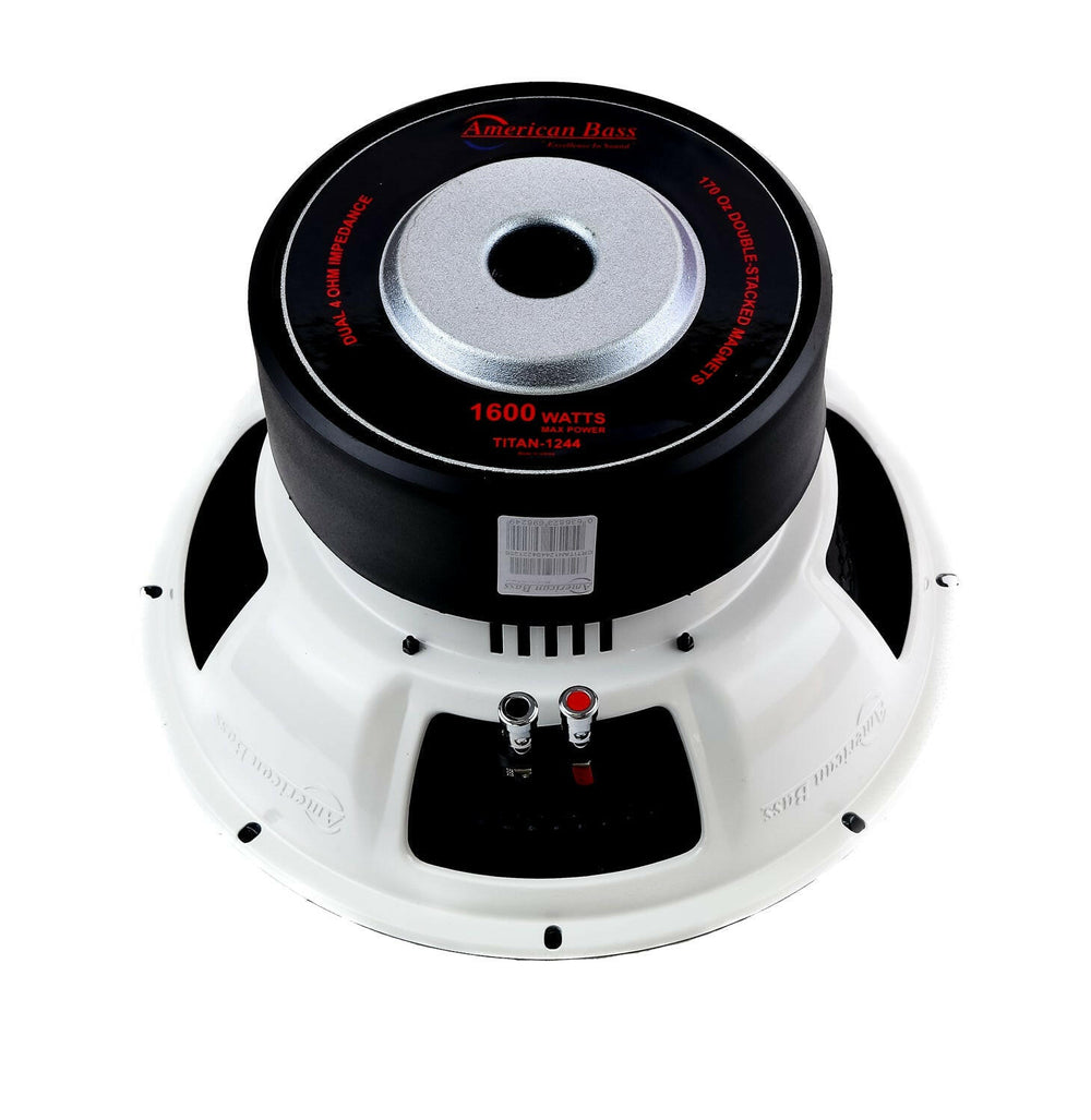 TITAN 12″ Car Subwoofer | 800 Watts RMS | Dual Voice Coil 4 Ohm - Version 1