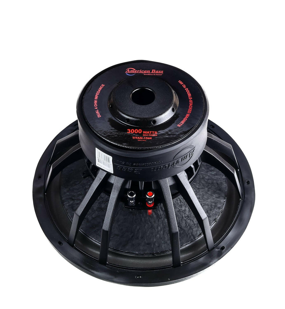 TITAN 15″ Car Subwoofer | 800 Watts RMS | Dual Voice Coil 4 Ohm - Version 1