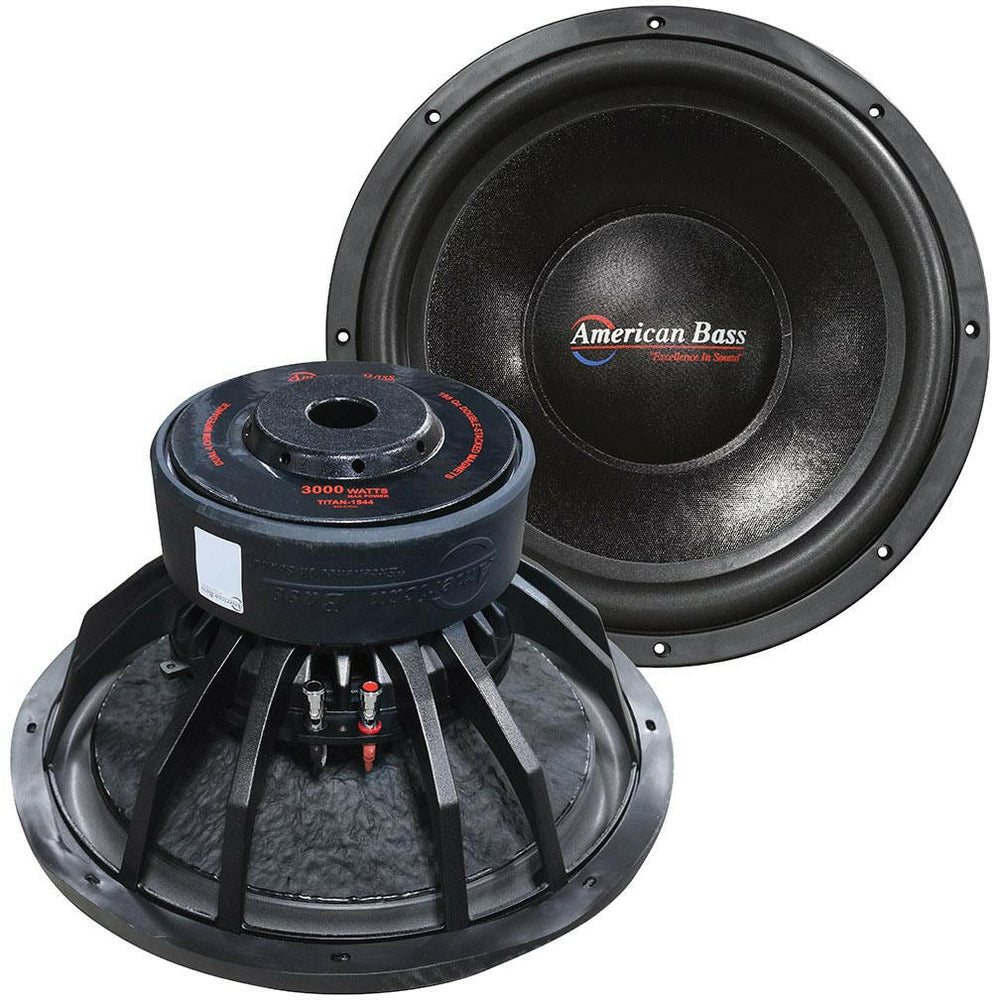 TITAN 15″ Car Subwoofer | 800 Watts RMS | Dual Voice Coil 4 Ohm - Version 1