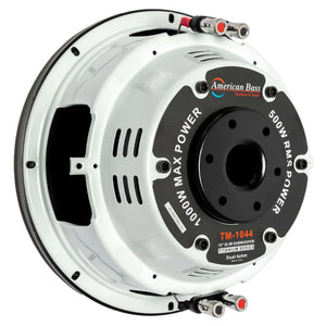 Titanium 10″ Car Subwoofer | 500 Watts RMS | Dual Voice Coil 4 Ohm (Shallow Mount) - Version 1