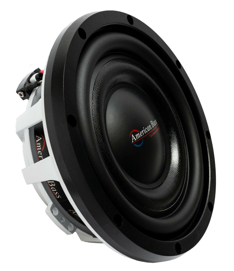 Titanium 8″ Car Subwoofer | 500 Watts RMS | Dual Voice Coil 4 Ohm (Shallow Mount) - Version 1