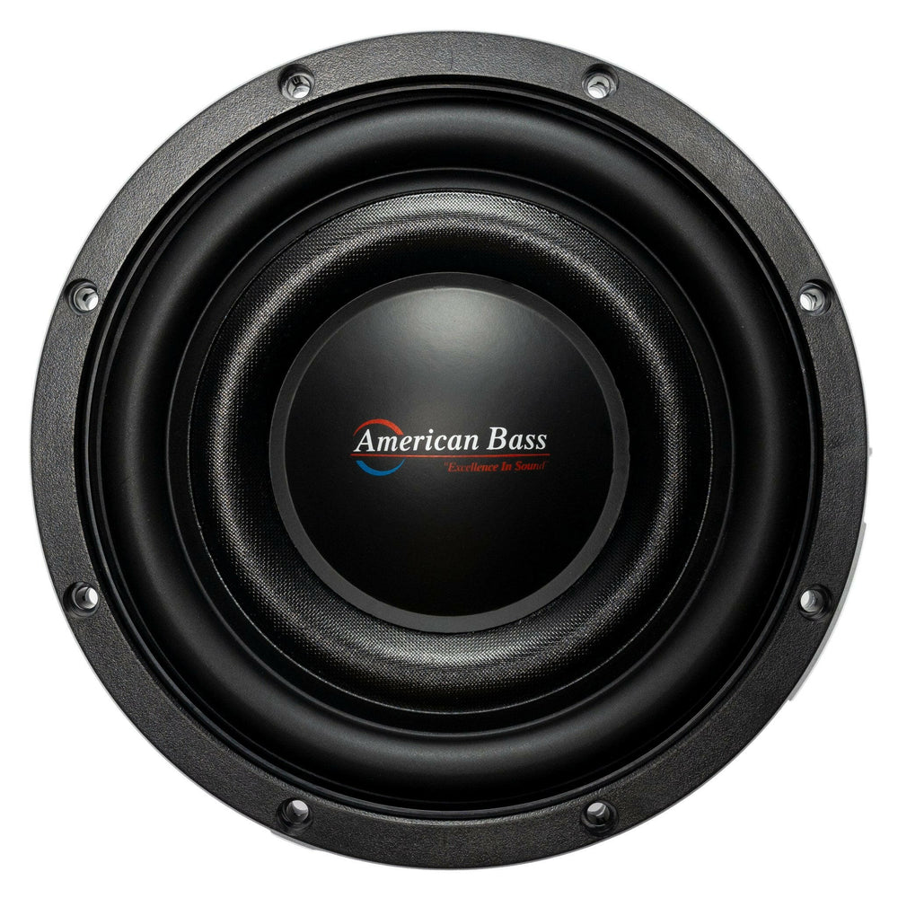 Titanium 8″ Car Subwoofer | 500 Watts RMS | Dual Voice Coil 4 Ohm (Shallow Mount) - Version 1