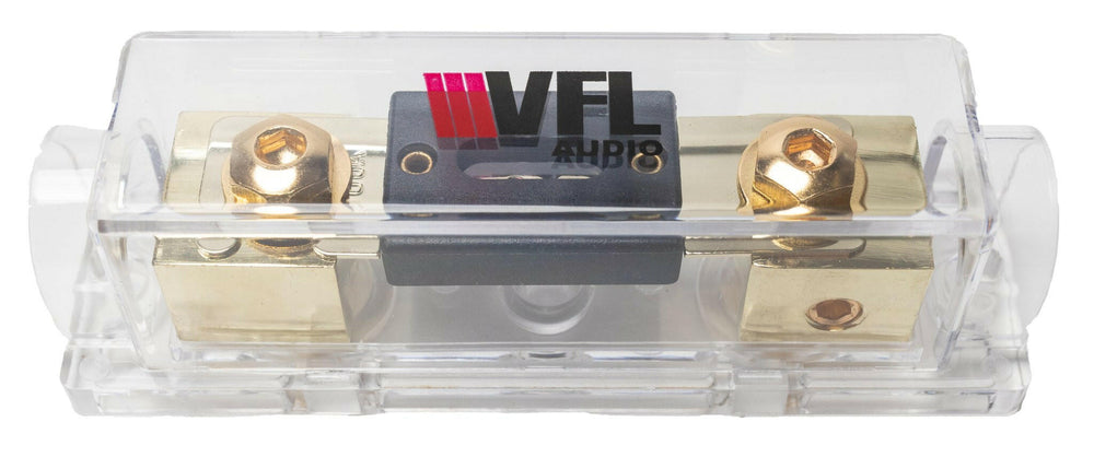 VFL 0 Gauge Complete OFC (Oxygen Free Copper) Amplifier Wiring Kit - High Power Car Audio Amp Install Kit with Power, Ground & RCA Cables - Version 1