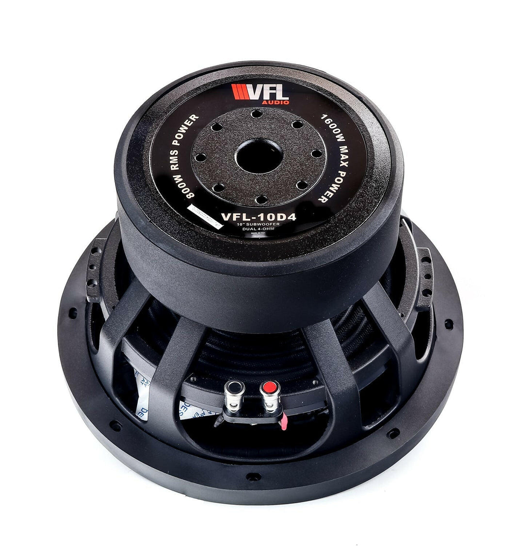VFL 10″ Car Subwoofer | 800 Watts RMS | Dual Voice Coil 4 Ohm - 4 Ohm