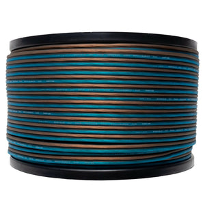 VFL 16 Gauge OFC Wire 100ft Roll - Black & Blue Twisted