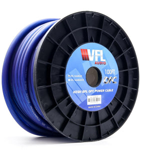 VFL 4 Gauge OFC Wire 100ft Roll