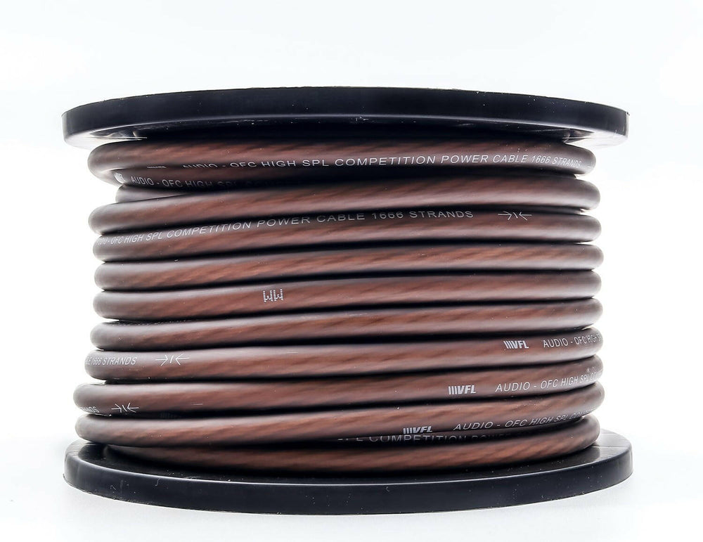 VFL 4 Gauge OFC Wire 100ft Roll