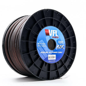 VFL 4 Gauge OFC Wire 100ft Roll