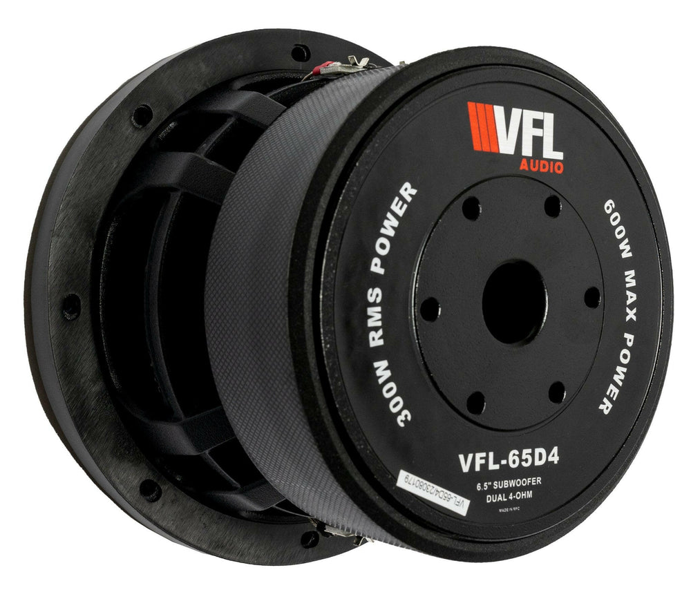 VFL 6.5″ Car Subwoofer | 300 Watts RMS | Dual Voice Coil 4 Ohm - 4 Ohm