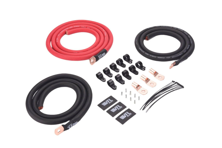 VFL Audio BIG3 100% Oxygen-Free Copper 0 Gauge Amplifier Kit - Version 1