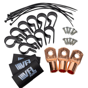 VFL Audio BIG3 100% Oxygen-Free Copper 0 Gauge Amplifier Kit - Version 1