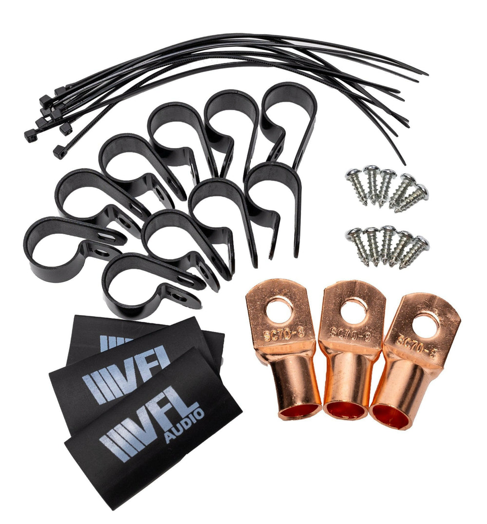 VFL Audio BIG3 100% Oxygen-Free Copper 0 Gauge Amplifier Kit - Version 1