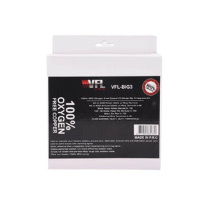 VFL Audio BIG3 100% Oxygen-Free Copper 0 Gauge Amplifier Kit - Version 1