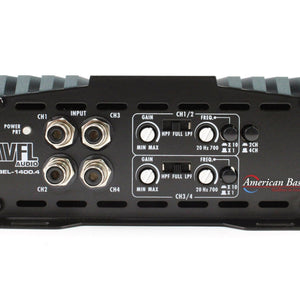 VFL REBEL-1400.4 Class D High Performance Amplifier - VFL REBEL-1400.4