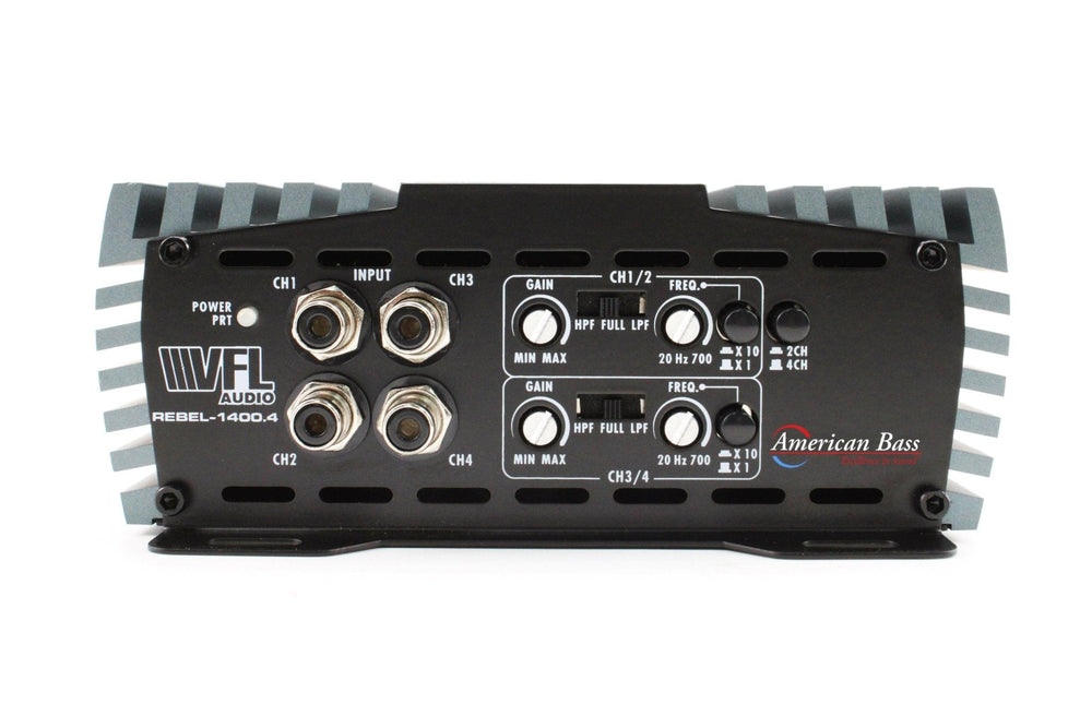 VFL REBEL-1400.4 Class D High Performance Amplifier - VFL REBEL-1400.4