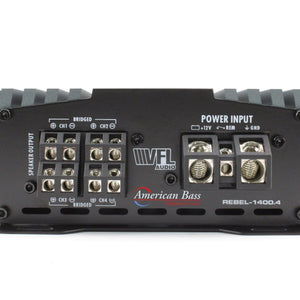 VFL REBEL-1400.4 Class D High Performance Amplifier - VFL REBEL-1400.4
