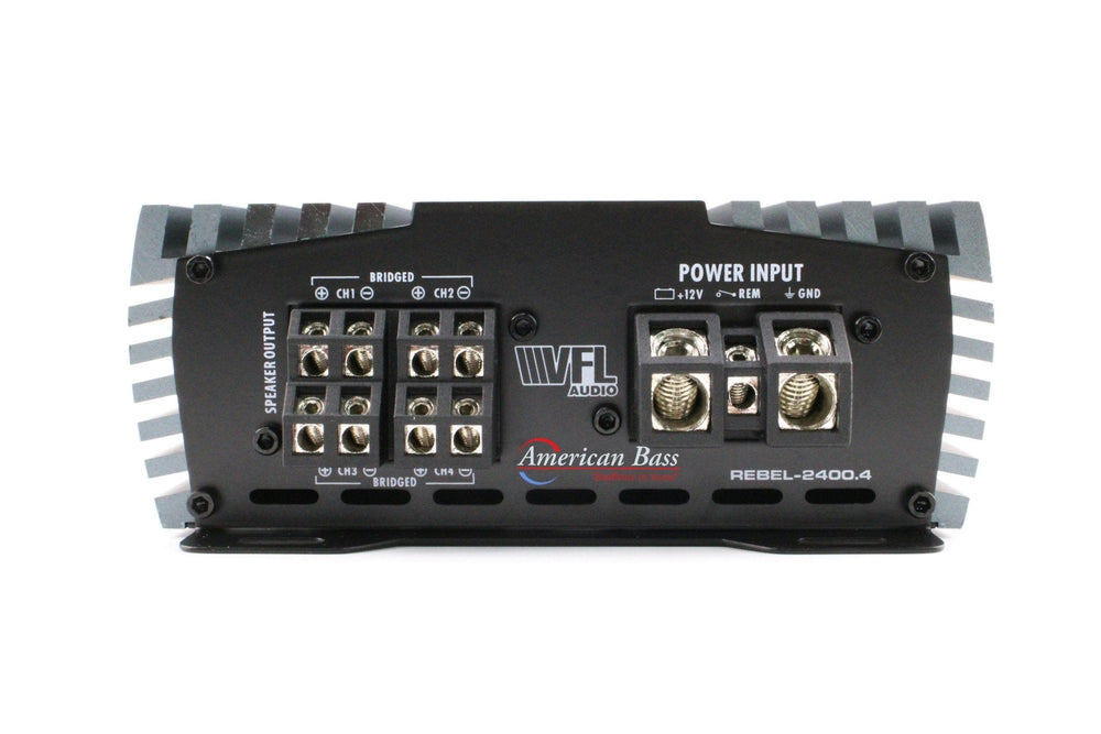 VFL REBEL-2400.4 Class D High Performance Amplifier - VFL REBEL-2400.4