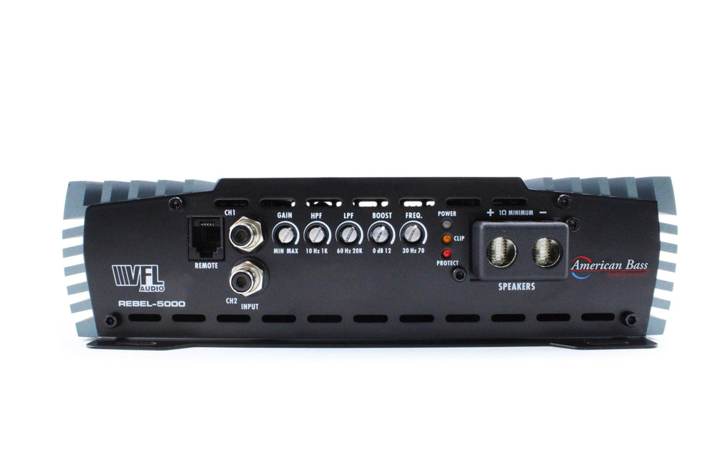VFL REBEL-5000.1 Class D High Performance Amplifier - VFL REBEL-5000.1