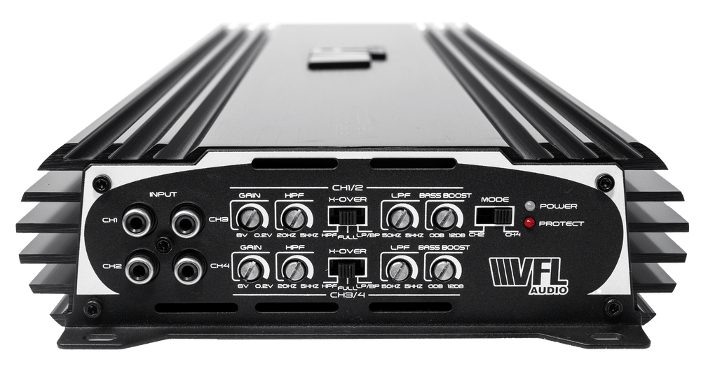 VFL Audio Stealth 500.4  Class AB High Performance Multichannel Amplifier - VFL Audio Stealth 500.4
