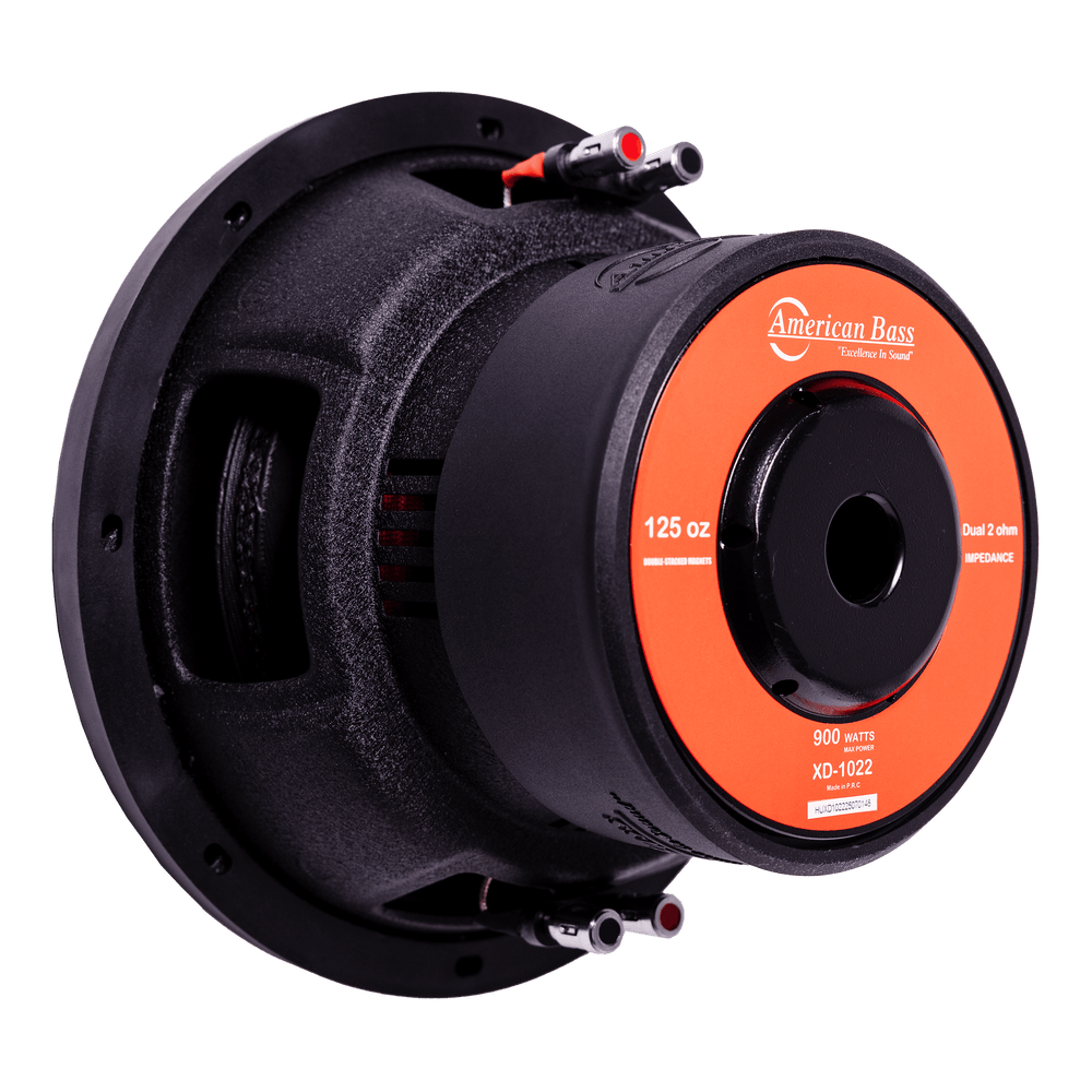XD 10″ Car Subwoofer | 450 Watts RMS | Dual Voice Coil 2 Ohm or 4 Ohm