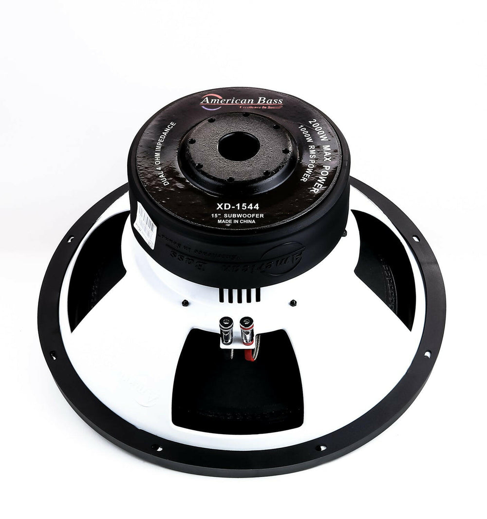 XD 15″ Car Subwoofer | 1000 Watts RMS | Dual Voice Coil 2 Ohm or 4 Ohm