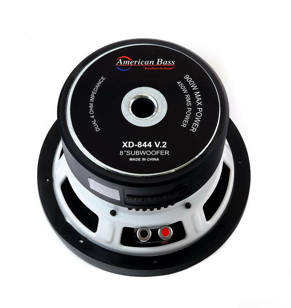 XD 8″ Car Subwoofer | 450 Watts RMS | Dual Voice Coil 4 Ohm - 4 Ohm