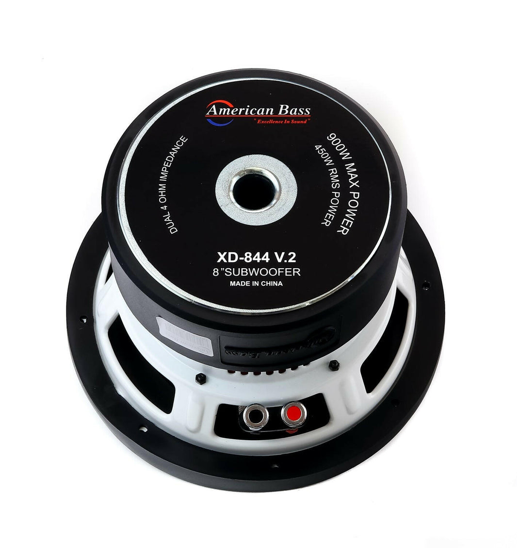 XD 8″ Car Subwoofer | 450 Watts RMS | Dual Voice Coil 4 Ohm - 4 Ohm