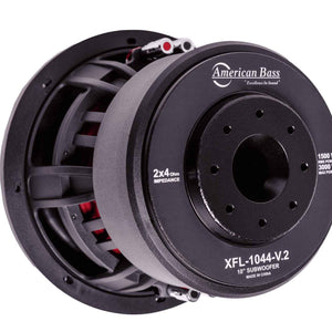 XFL 10″ Car Subwoofer | 1500 Watts RMS | Dual Voice Coil 2 Ohm or 4 Ohm