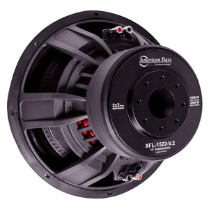 XFL 15″ Car Subwoofer | 1500 Watts RMS | Dual Voice Coil 2 Ohm or 4 Ohm - 2 Ohm