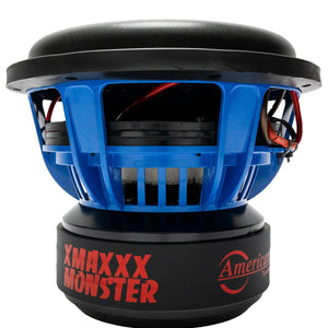 XMAXXX Monster 12″ Car Subwoofer | 3000 Watts RMS | Dual Voice Coil 1 Ohm or 2 Ohm