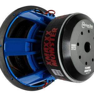 XMAXXX Monster 15″ Car Subwoofer | 4000 Watts RMS | Dual Voice Coil 1 Ohm or 2 Ohm