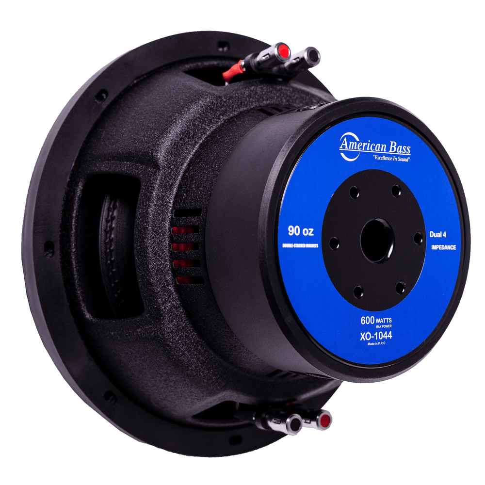 XO 10″ Car Subwoofer | 350 Watts RMS | Dual Voice Coil 4 Ohm - Version 2