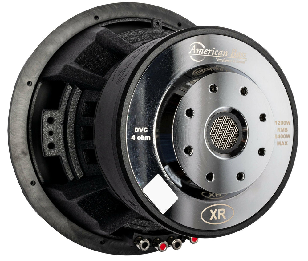 XR 12″ Car Subwoofer | 1200  Watts RMS | Dual Voice Coil 2 Ohm or 4 Ohm - 2 Ohm