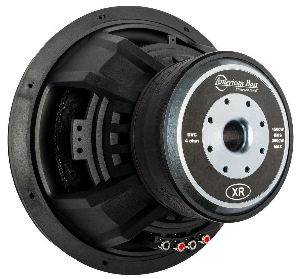 XR 15″ Car Subwoofer | 1500 Watts RMS | Dual Voice Coil 2 Ohm or 4 Ohm